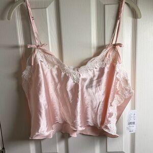 Beverly and Beck light pink cami top L